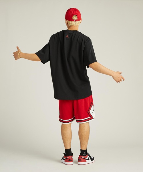 JORDAN BRAND(ジョーダンブランド)の「ジョーダン スポーツ メンズ Dri-FIT メッシュ ダイアモンド ショートパンツ / Jordan Sport Men's Dri-FIT Mesh Diamond Shorts HF9910-687 Gym Red(その他パンツ・メンズ・レッド・M/L/XL/S/2XL)」の8枚目の写真
