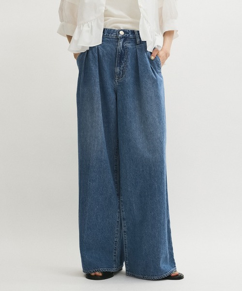 セール】【NEEDBY for ADAM ET ROPE'】別注 AARON SOFT DENIM
