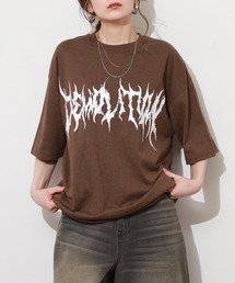 ヴィンテージ風 ワイドシルエットTシャツ