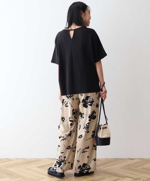 AMERICAN HOLIC（アメリカンホリック）の「バックスリットTシャツ（Tシャツ/カットソー・レディース・ブルー系その他7/ブラック/ライトベージュ/チャコールグレー/オフホワイト・L/M）」の15枚目の写真