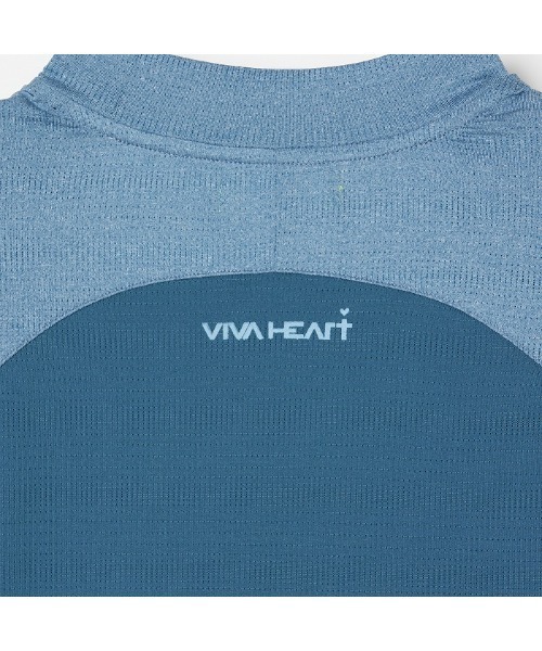 VIVA HEART(ビバハート)の「【VIVA HEART/GOLF】パターンメッシュアスレチック半袖モックネックシャツ(シャツ/ブラウス・メンズ・ライトグリーン・50)」の15枚目の写真