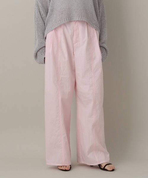 A part by（アパートバイ）の「タイプライタータックパンツ（その他パンツ・レディース・オフホワイト/ブラック/ベビーピンク・SMALL/MEDIUM）」の8枚目の写真