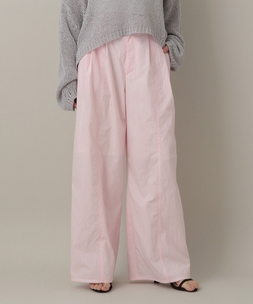 A part by（アパートバイ）の「タイプライタータックパンツ（その他パンツ・レディース・オフホワイト/ブラック/ベビーピンク・SMALL/MEDIUM）」の9枚目の写真