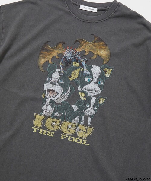FREAK&#39;S STORE - 【限定品】ジョジョの奇妙な冒険 FREAK&#39;S STORE　Tシャツ　イギー 限定展開 アニメ『ジョジョの奇妙な冒険』×FREAK'S STORE 別注