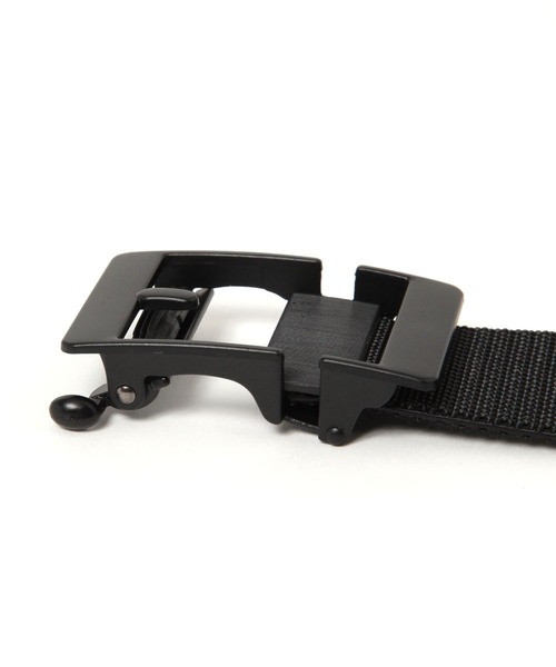 GLOBAL WORK（グローバルワーク）の「伸びるゴムキーリットベルト/451331（ベルト・メンズ・ブラック/カーキ・FREE）」の5枚目の写真