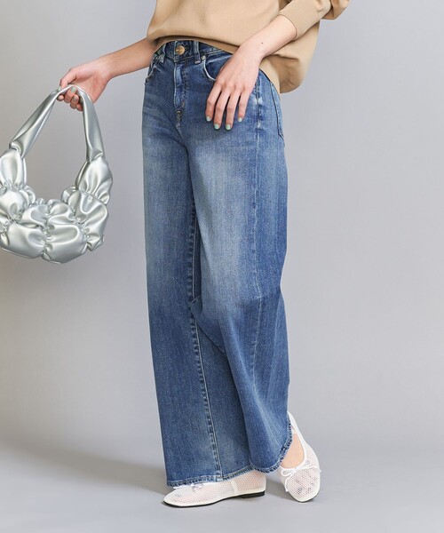 RED CARD TOKYO(レッドカード)の「<RED CARD>35th Anniversary Wide デニムパンツ 2(デニムパンツ・レディース・ブラック/コバルトブルー・25/22/23/24)」の12枚目の写真