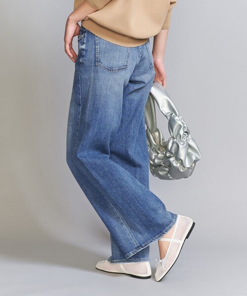 RED CARD TOKYO(レッドカード)の「<RED CARD>35th Anniversary Wide デニムパンツ 2(デニムパンツ・レディース・ブラック/コバルトブルー・25/22/23/24)」の13枚目の写真