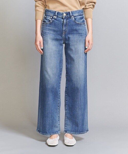 RED CARD TOKYO(レッドカード)の「<RED CARD>35th Anniversary Wide デニムパンツ 2(デニムパンツ・レディース・ブラック/コバルトブルー・25/22/23/24)」の14枚目の写真