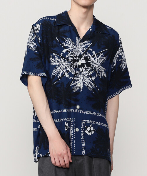 週末値下げ！NOMA オーバーサイズ ポリエステルシャツNOMA t.d. NOMA t.d.（ノーマティーディー）の「NOMA t.d. | 刺繍オープン