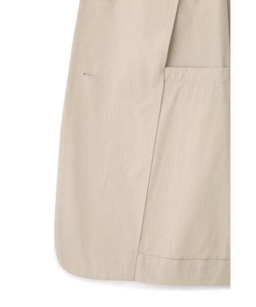 MARGARET HOWELL(マーガレットハウエル)の「WASHED COTTON POPLIN JACKET(テーラードジャケット・レディース・ブラック/ホワイト系その他3・1/2)」の10枚目の写真