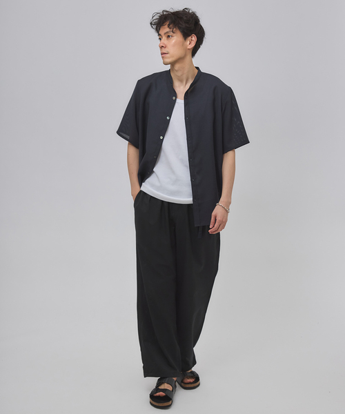 Gramicci(グラミチ)の「GRAMICCI(グラミチ) 別注 クールドッツ 2タック ワイドパンツ(その他パンツ・メンズ・ブラック/ネイビー・SMALL/MEDIUM/LARGE/X-LARGE)」の5枚目の写真