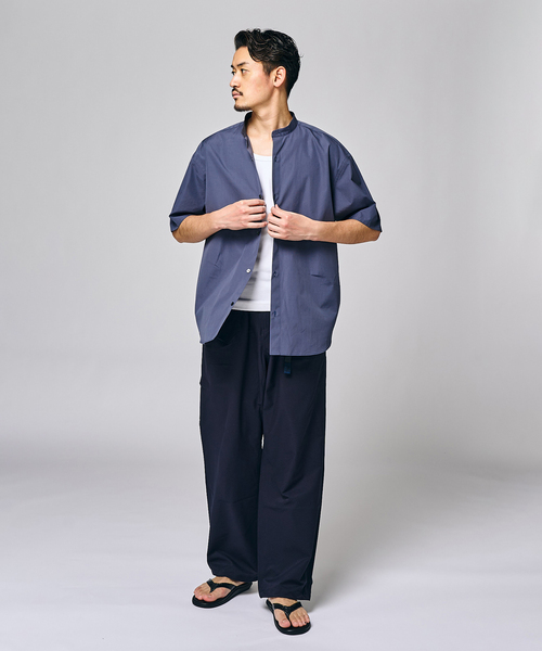Gramicci(グラミチ)の「GRAMICCI(グラミチ) 別注 クールドッツ 2タック ワイドパンツ(その他パンツ・メンズ・ブラック/ネイビー・SMALL/MEDIUM/LARGE/X-LARGE)」の16枚目の写真