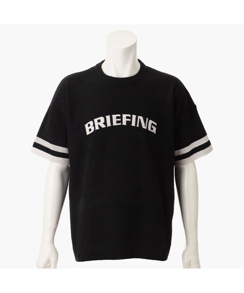 BRIEFING(ブリーフィング)の「LW RELAXED KNIT T-SHIRT(ゴルフグッズ・メンズ・ブラック/ブルーグレー/ベージュ・L/M/S)」の2枚目の写真