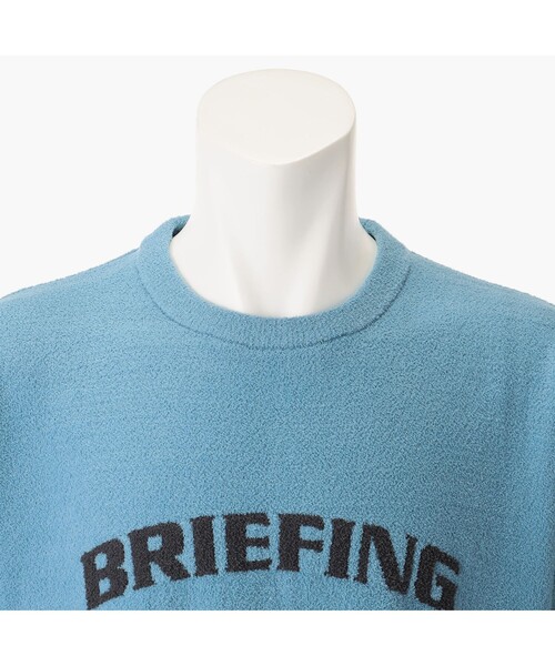 BRIEFING(ブリーフィング)の「LW RELAXED KNIT T-SHIRT(ゴルフグッズ・メンズ・ブラック/ブルーグレー/ベージュ・L/M/S)」の18枚目の写真