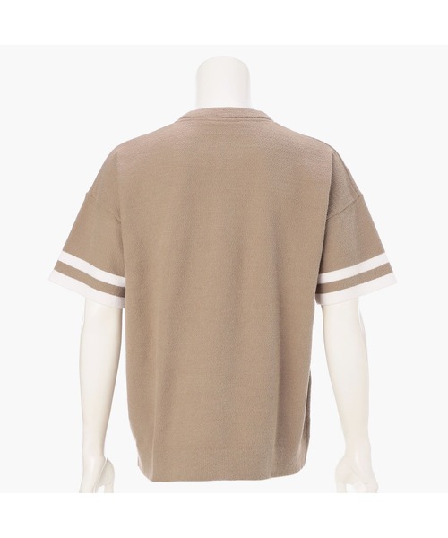 BRIEFING(ブリーフィング)の「LW RELAXED KNIT T-SHIRT(ゴルフグッズ・メンズ・ブラック/ブルーグレー/ベージュ・L/M/S)」の7枚目の写真