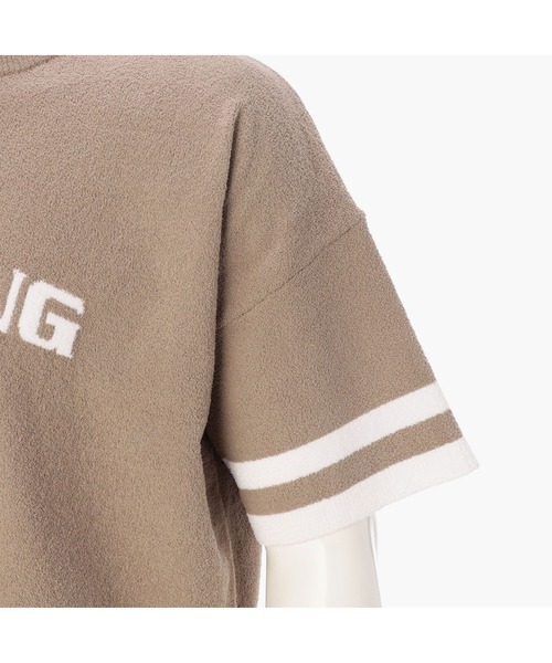 BRIEFING(ブリーフィング)の「LW RELAXED KNIT T-SHIRT(ゴルフグッズ・メンズ・ブラック/ブルーグレー/ベージュ・L/M/S)」の10枚目の写真