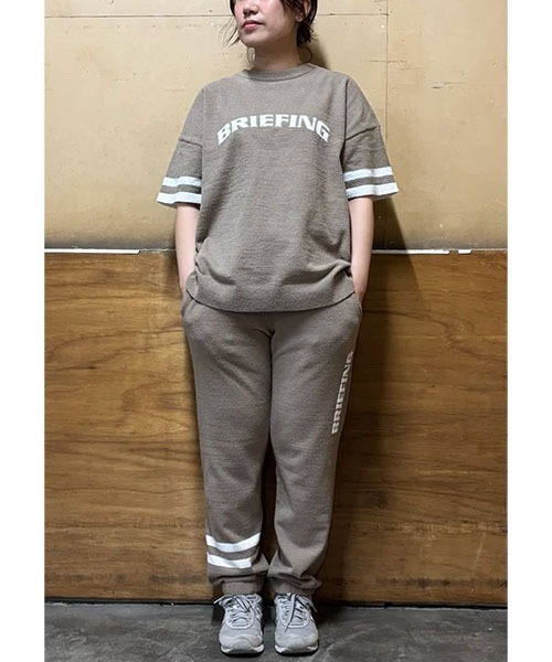 BRIEFING(ブリーフィング)の「LW RELAXED KNIT T-SHIRT(ゴルフグッズ・メンズ・ブラック/ブルーグレー/ベージュ・L/M/S)」の11枚目の写真