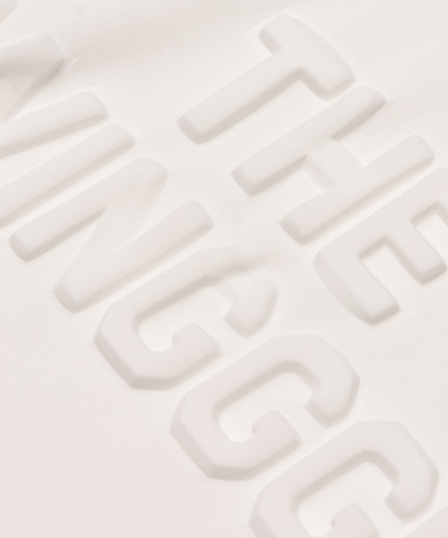 SWINGGGR(スウィンガー)の「SWINGGGR/スウィンガー/EMBOSS SWEAT PARKA(スウェット・メンズ・ブラック/ホワイト・2/3/4)」の13枚目の写真