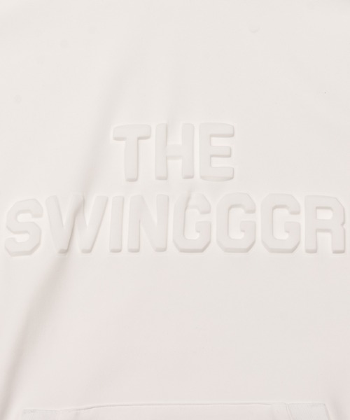 SWINGGGR(スウィンガー)の「SWINGGGR/スウィンガー/EMBOSS SWEAT PARKA(スウェット・メンズ・ブラック/ホワイト・2/3/4)」の12枚目の写真
