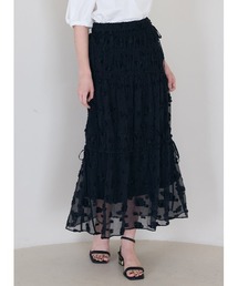 COEL（コエル）の「カットジャガードシャーリングスカート（スカート）」