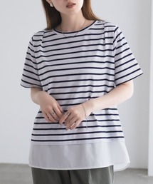 nAvy 時短アイテム 裾異素材切り替えプルオーバー