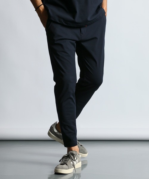 The DUFFER of ST.GEORGE（ザダファーオブセントジョージ）の「[360° THE CIRCLE STRETCH] BY WONDER SHAPE：セットアップ ライトピケジャージ素材 コンフォートパンツ（その他パンツ・メンズ・ブラック/ネイビー・SMALL/MEDIUM/LARGE/X-LARGE）」の5枚目の写真