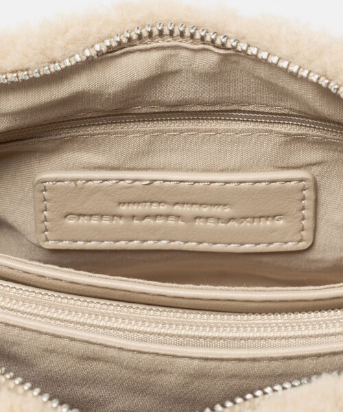 ボア ジップ ミニショルダーバッグ / ポシェット（ショルダーバッグ