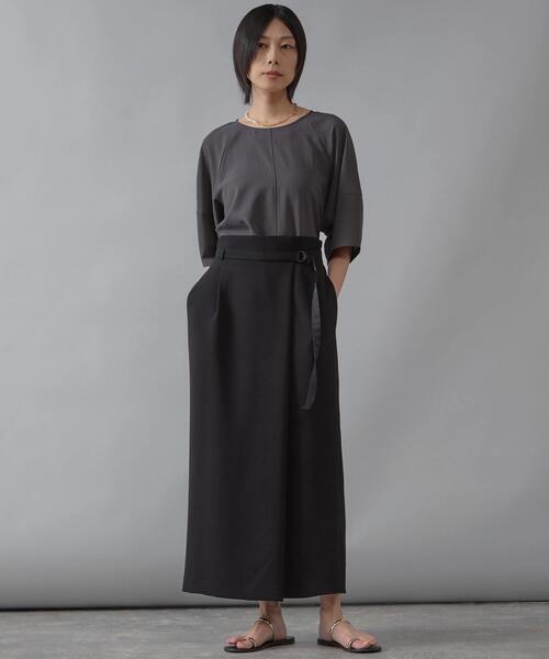 Liesse(リエス)の「コクーンスリーブ切り替えブラウス(シャツ/ブラウス・レディース・アイボリー/スミクロ/サックスブルー・FREE)」の14枚目の写真