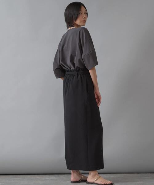 Liesse(リエス)の「コクーンスリーブ切り替えブラウス(シャツ/ブラウス・レディース・アイボリー/スミクロ/サックスブルー・FREE)」の13枚目の写真