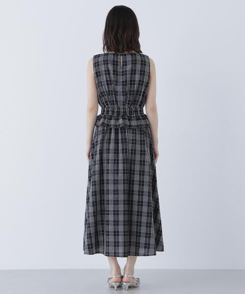 NATURAL BEAUTY BASIC(ナチュラルビューティーベーシック)の「◇モノトーンチェックワンピース(ワンピース・レディース・ホワイト系その他/ブラック系その他・SMALL/MEDIUM/P/S)」の12枚目の写真