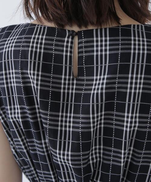 NATURAL BEAUTY BASIC(ナチュラルビューティーベーシック)の「◇モノトーンチェックワンピース(ワンピース・レディース・ホワイト系その他/ブラック系その他・SMALL/MEDIUM/P/S)」の14枚目の写真