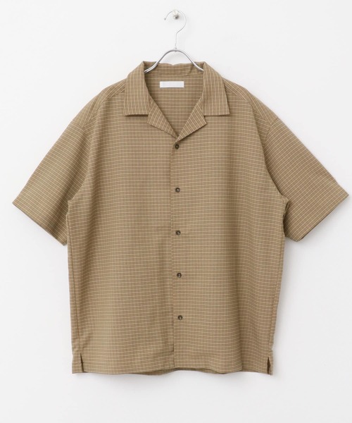 GORSCH⭕️極美品　オープンカラーショートスリーブシャツ　スラックス　セット セール】コットンシルクショートスリーブオープンカラーシャツ