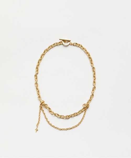 LAPUIS（ラピュイ）の「LAPUIS(ラピュイ) Ornament choker（チョーカー・レディース・ゴールド/マルチ・FREE）」の12枚目の写真