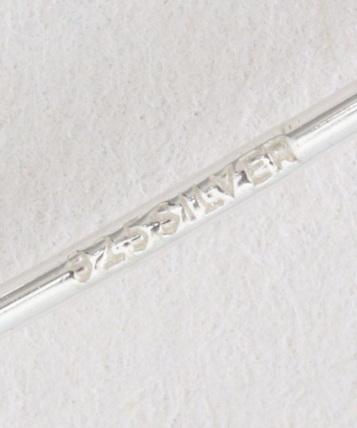 IENA（イエナ）の「on the sunny side of the street BEANS PIEACE ピアス(両耳) S/#251-310P（ピアス（両耳用）・レディース・シルバー・FREE）」の3枚目の写真