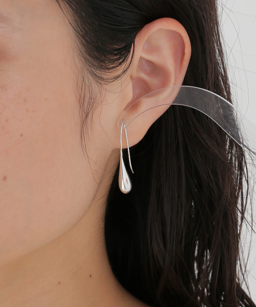 IENA（イエナ）の「on the sunny side of the street BEANS PIEACE ピアス(両耳) S/#251-310P（ピアス（両耳用）・レディース・シルバー・FREE）」の6枚目の写真