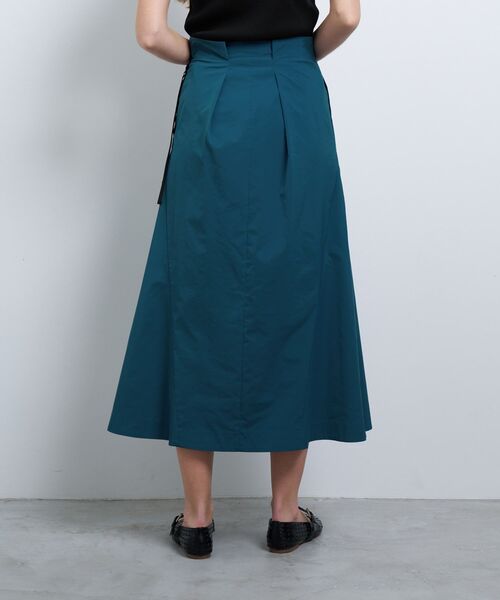 LANVIN en Bleu（ランバンオンブルー）の「メモリークロスタックスカート（スカート・レディース・ネイビー/ブルー系その他・38/36）」の7枚目の写真