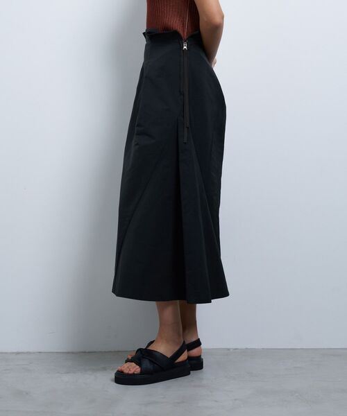 LANVIN en Bleu（ランバンオンブルー）の「メモリークロスタックスカート（スカート・レディース・ネイビー/ブルー系その他・38/36）」の15枚目の写真