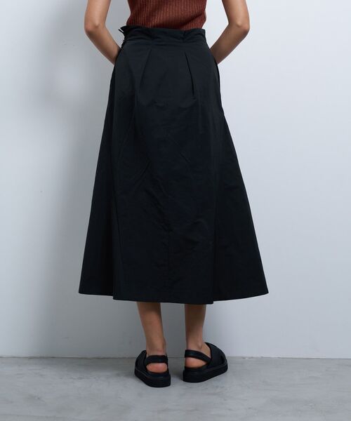 LANVIN en Bleu（ランバンオンブルー）の「メモリークロスタックスカート（スカート・レディース・ネイビー/ブルー系その他・38/36）」の16枚目の写真