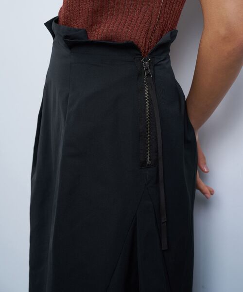 LANVIN en Bleu（ランバンオンブルー）の「メモリークロスタックスカート（スカート・レディース・ネイビー/ブルー系その他・38/36）」の17枚目の写真