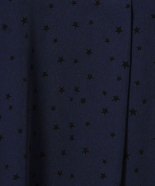 NOLLEY'S LIGHT（ノーリーズライト）の「フロントタックバンドカラープリントワンピース（ワンピース・レディース・ブルー系その他・38）」の2枚目の写真