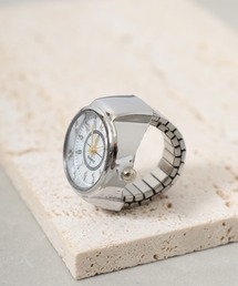 watch ring 時計型指輪 フリーサイズ oku-ring-g2