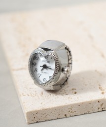watch ring 時計型指輪　フリーサイズ oku-ring-g2