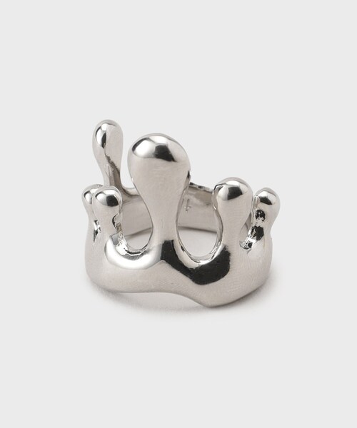 tk.TAKEO KIKUCHI(ティーケータケオキクチ)の「MELTリング(リング・メンズ・シルバー系その他/シルバー・17)」の3枚目の写真