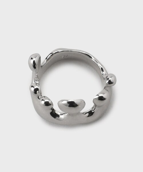 tk.TAKEO KIKUCHI(ティーケータケオキクチ)の「MELTリング(リング・メンズ・シルバー系その他/シルバー・17)」の6枚目の写真