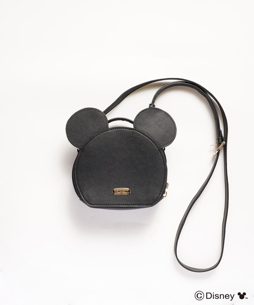 Disney（ディズニー）の「Mickey/Arnold Palmer/ミツマルシェアショルダーバッグ（ショルダーバッグ・レディース・グレイッシュベージュ/ブラック・F）」の5枚目の写真