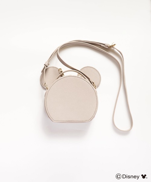 Disney（ディズニー）の「Mickey/Arnold Palmer/ミツマルシェアショルダーバッグ（ショルダーバッグ・レディース・グレイッシュベージュ/ブラック・F）」の8枚目の写真