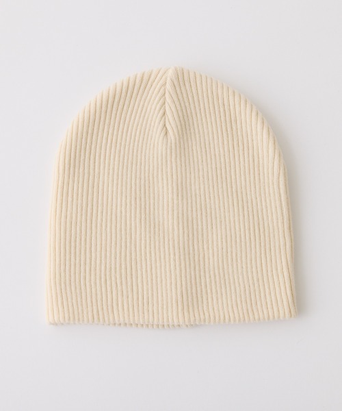 CIAOPANIC TYPY（チャオパニックティピー）の「【プチプラ】リブニットビーニー（ニットキャップ/ビーニー・レディース・オフホワイト/グレー/レッド/チャコールグレー/ブラック/ベージュ・ONE SIZE）」の14枚目の写真