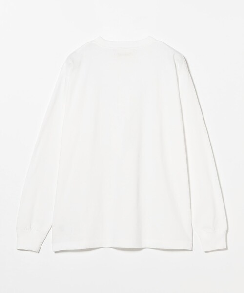 B:MING by BEAMS(ビーミングバイビームス)の「SIMPLE YET / オリジナルコットン ロングスリーブ Tシャツ(Tシャツ/カットソー・メンズ・ブラック/オフホワイト・S/M/L/XL)」の8枚目の写真