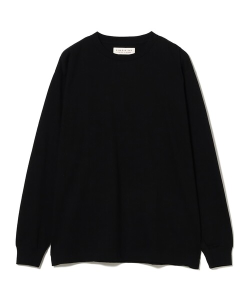 B:MING by BEAMS(ビーミングバイビームス)の「SIMPLE YET / オリジナルコットン ロングスリーブ Tシャツ(Tシャツ/カットソー・メンズ・ブラック/オフホワイト・S/M/L/XL)」の10枚目の写真