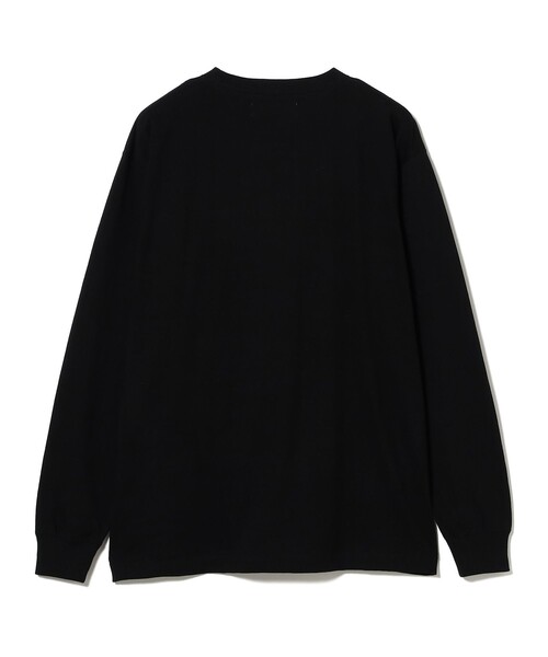 B:MING by BEAMS(ビーミングバイビームス)の「SIMPLE YET / オリジナルコットン ロングスリーブ Tシャツ(Tシャツ/カットソー・メンズ・ブラック/オフホワイト・S/M/L/XL)」の11枚目の写真